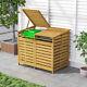 Garden Storage Shed Bicycle Bike Metal Tool House Galvanized Steel Dustbin Store