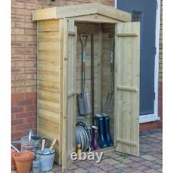 Garden Storage Shed Forest Wooden Pressure Treated Apex Tall Assembly Available