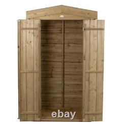 Garden Storage Shed Forest Wooden Pressure Treated Apex Tall Assembly Available