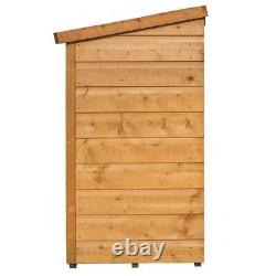 Garden Storage Shed Rowlinson Shiplap Compact Wooden Patio Tool Store Unit