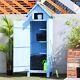 Garden Storage Shed Wooden Outdoor Tool Furniture Store Sheds Beach Sentry Box