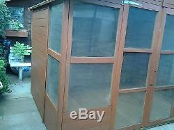 Garden Summerhouse 8x6 Foot Apex Wood Shed 8ft x 6ft with Instructions