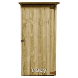 Garden Tool Shed Impregnated Pinewood 88x76x175 cm