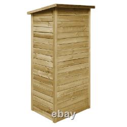 Garden Tool Shed Impregnated Pinewood 88x76x175 cm