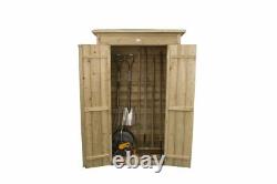 Garden Tool Store Pent Roof Tall Patio Wooden Pressure Treated Garden Storage