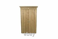 Garden Tool Store Pent Roof Tall Patio Wooden Pressure Treated Garden Storage