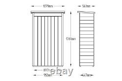 Garden Tool Store Pent Roof Tall Patio Wooden Pressure Treated Garden Storage