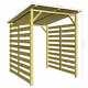 Garden Wooden Canopy Sun Shed Pergola Gazebo Arbour Storage Equipment Outdoor