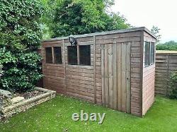 Garden Wooden Shed 1200mm Wide X 3700mm High X 2000mm Collection Chigwell