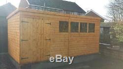 Garden Wooden Shed 13mm Shiplap Tongued And Grooved