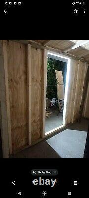 Garden Wooden Shed newly built 10ft X 7 ft X 8 ft height pressure treated