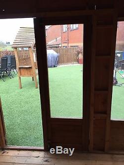 Garden Wooden Summer Play house Shed Mercia Helios