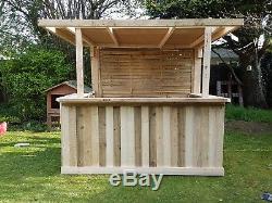 Garden outdoor drinking bar man cave shed shelter home pub