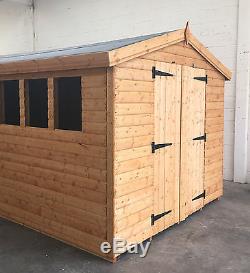 Garden shed 14 x 8 19mm cladding Apex roof