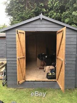 Garden shed workshop