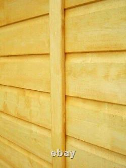 Guernsey 10x7 Shiplap Double Door Pressure Treated Wooden shed