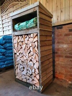Heavy Duty Timber Wooden Garden Log Store Firewood Shed £125 Each Tanalised