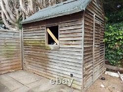Heavy duty 100 x 50 stud framing garden shed used 6 x 8ft