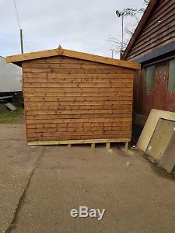 Heavy duty hipex garden shed workshop with double doors