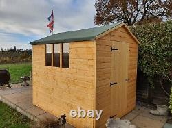 High Quality Knc T&g Wooden Apex Garden Shed Various Sizes Available