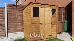 High Quality Premium Wooden Pent Garden Sheds