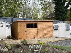 High Quality Premium Wooden Pent Garden Sheds