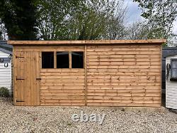 High Quality Premium Wooden Pent Garden Sheds