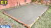 How To Build A Storage Shed Slab Foundation