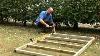 How To Build A Wooden Base For A Shed