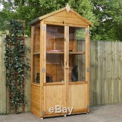 Humble Wooden Greenhouse (3 x 2) Mercia Garden Products Sheds
