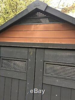Keter Fusion 759 Garden Shed/Workshop 7ft x 9ft 230cm W 282 L 255cm High Approx