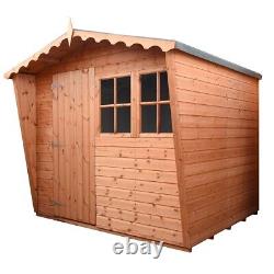 Knc Garden Premium Wooden Sunrise Wing Cabin Shed/summerhouse