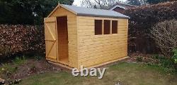 Knc Garden T&g Wooden Apex Garden Shed Various Sizes Available