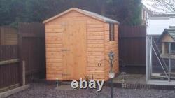 Knc T&g Wooden Apex Garden Shed Various Sizes Available