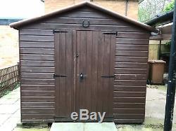 Large Garden Shed 12ft x 8ft Used, Excellent Condition, Treated, NO RESERVE