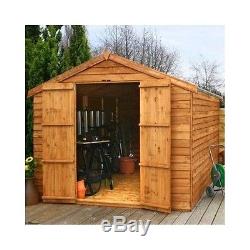 Large Garden Shed Wooden Heavy Duty Wood Double Door Tool Lawnmower Bike Storage