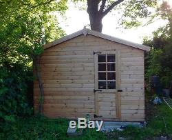 Large Garden Summerhouse / Office / Storage Building or Shed approx 3m x 6m