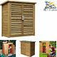 Large Portable Wooden Outdoor Garden Lawn Cabinet Shed Shelf Cupboard Storage