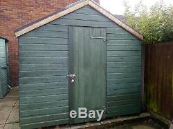 Large Wooden Garden Shed 12 x 8 foot