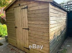 Large Wooden Garden Shed in V. Good Condition Dismantled Ready for Collection