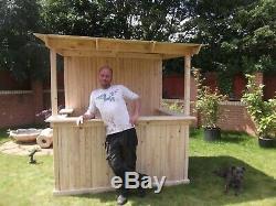 Large garden outdoor drinking bar shed mancave home pub