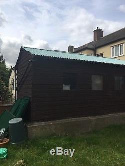 Large timber treated Wooden Garden Shed Outdoor Store Garage