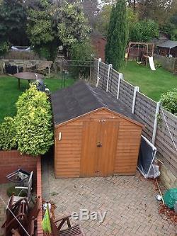 Less Than 3 Years Old. Large Garden Shed