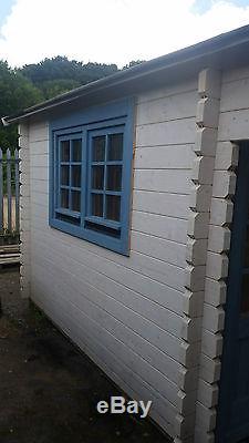 Log cabin, shed, garden room, garden house, summer house, garden office