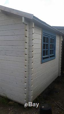 Log cabin, shed, garden room, garden house, summer house, garden office