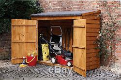 Maxi Wooden Shed Outdoor Storage Unit Utility Tools Box Garden Patio Yard Store