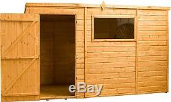 Mercia Wooden Shiplap Pent Garden Shed 12 x 8ft -From the Argos Shop on ebay