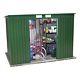 Metal Garden Shed For Storage Free Foundation Green or Grey or Wooden