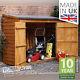 NEW 6x3 6x3FT 6 x 3 FT SMALL WOODEN OVERLAP GARDEN STORE STORAGE LOG SHED