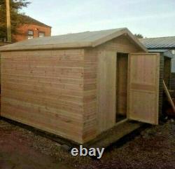 NEW Garden Shed For Sale approx 10 x 8 / cm x cm Timber Shed with Double Doors